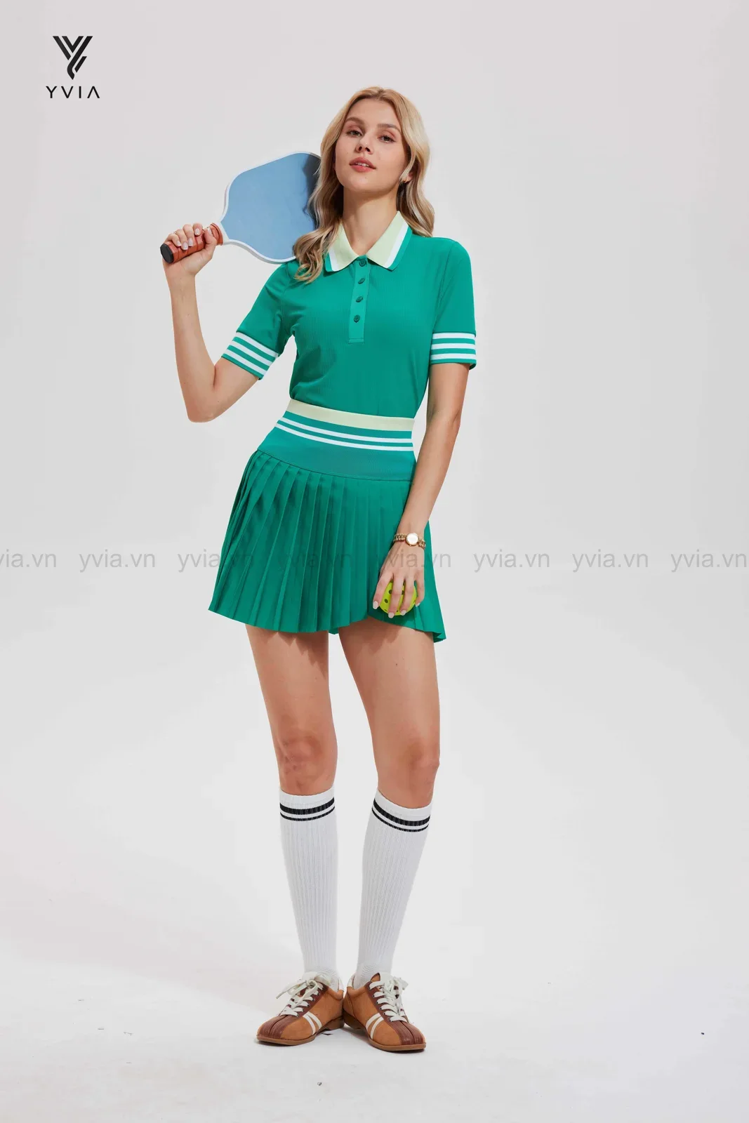 Áo Polo điểm nhấn ở tay 3 sọc – ảnh 4