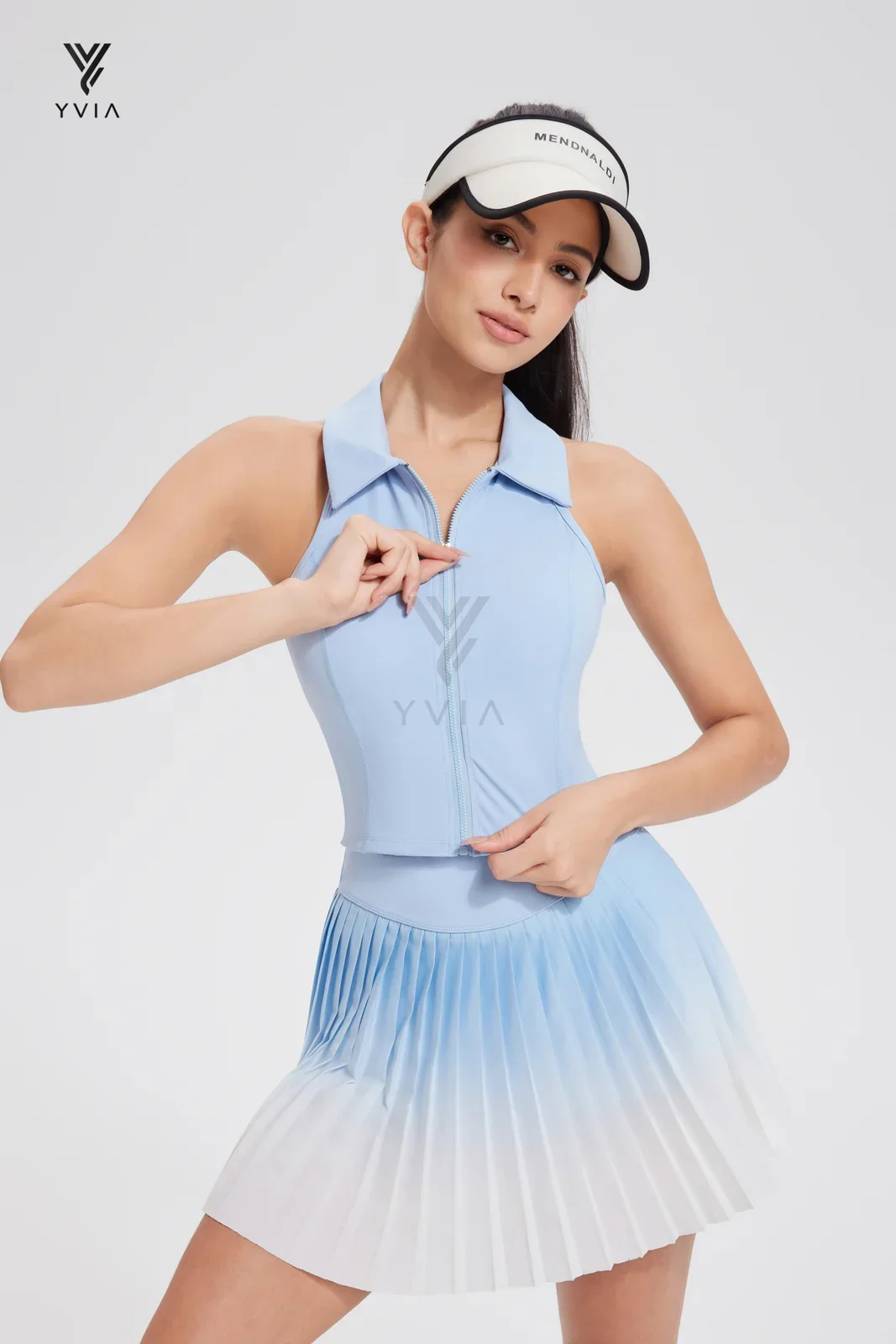 Áo sát nách nữ dây kéo trước – ảnh 4
