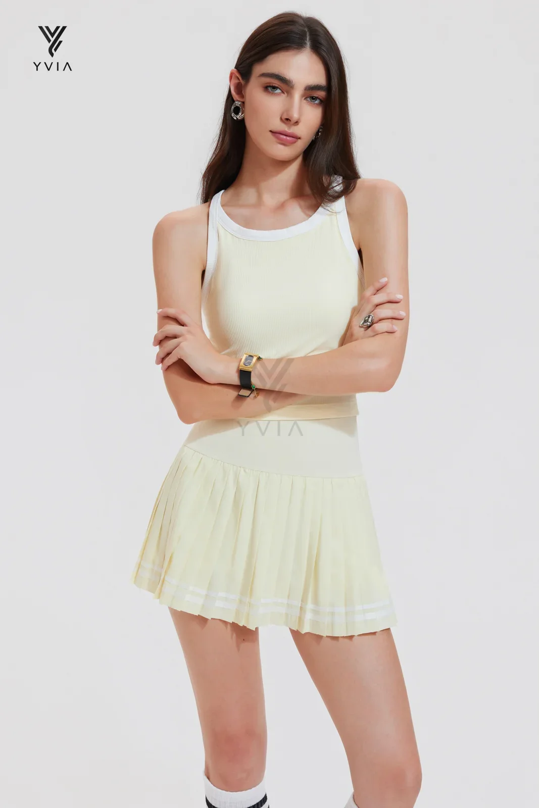Áo ba lỗ nữ croptop – ảnh 3