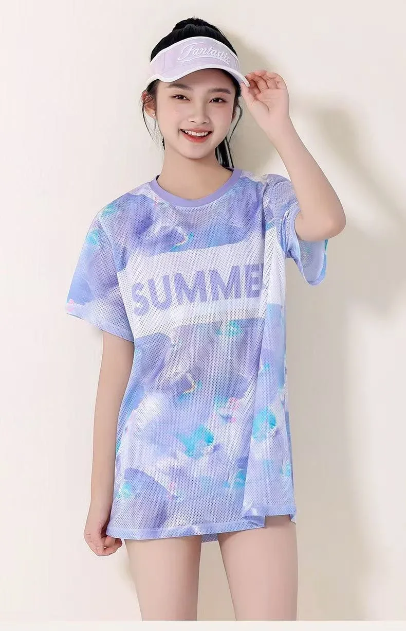 Set đồ bơi mẹ & bé 3 món phong cách casual – ảnh 2